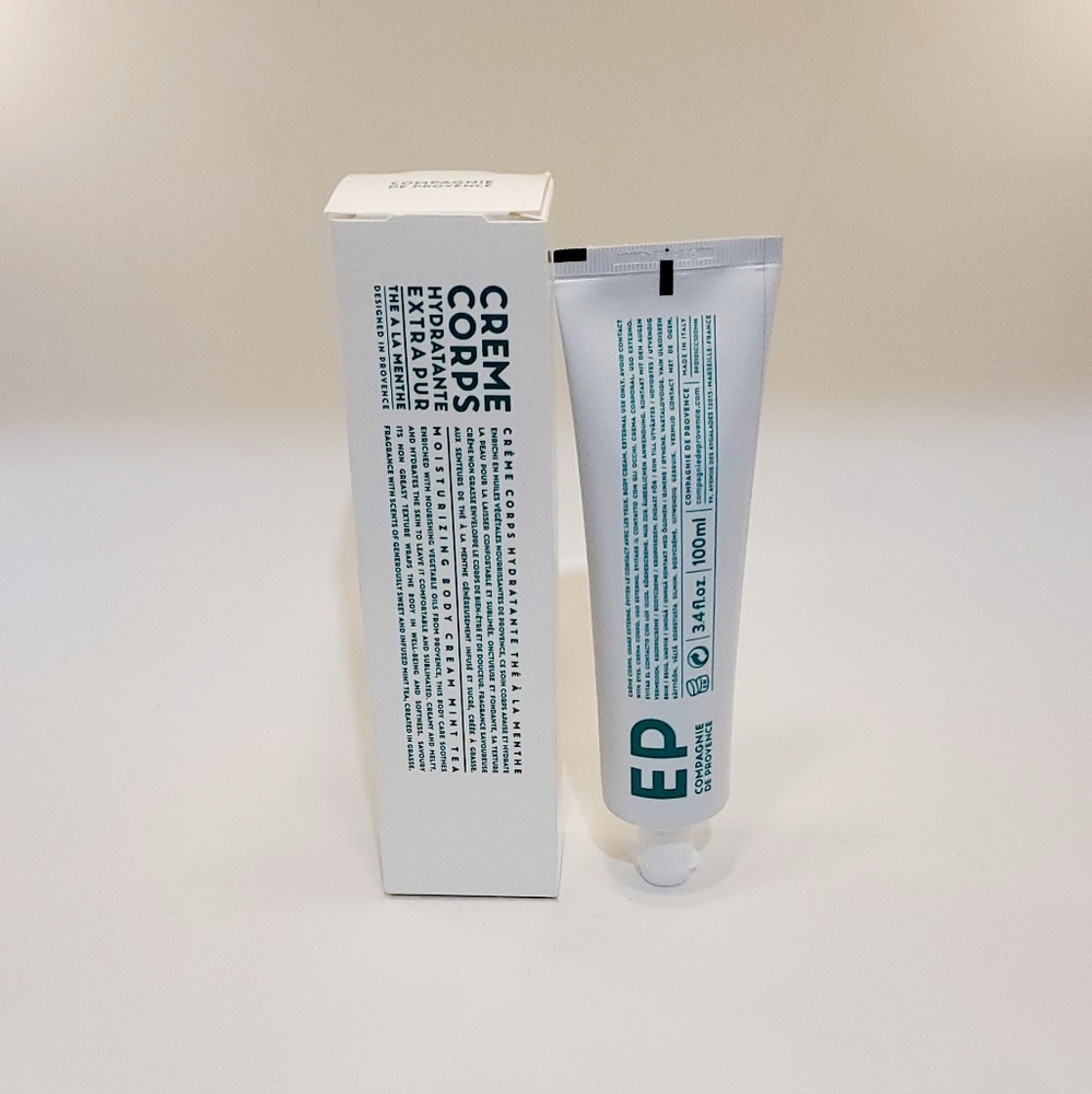 Compagnie de Provence Moisturizing Body Cream Mint Tea 3.4 oz.